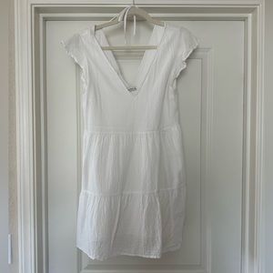 Abercrombie white mini dress